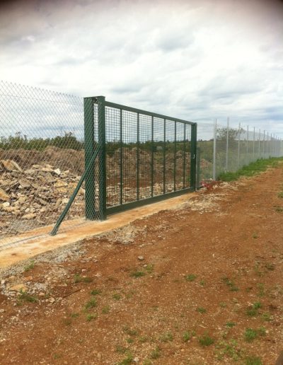 Clôture de périmétrie protection