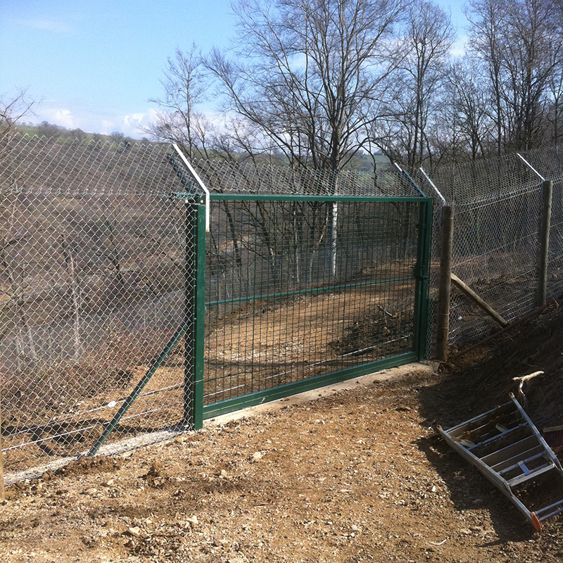 Clôture parc animalier